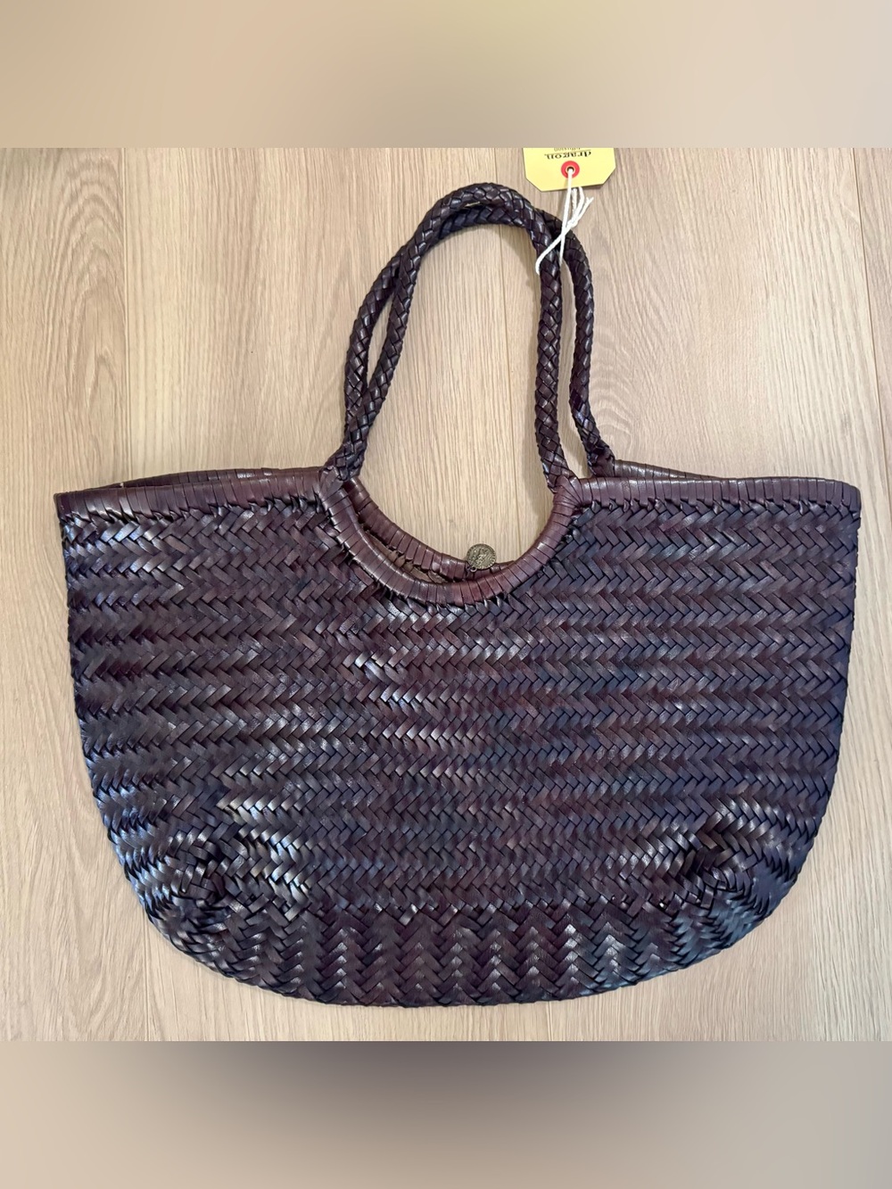 Dragon Diffusion- Nantucket Tote Bag in Chocolate Brown
